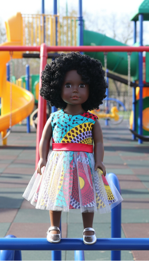 Ikuzi 18 inch Fashion Doll - African American Ikuzi 18 inch Fashion Doll - African American